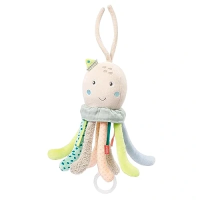 Abbildung von Fehn Spieluhr Meereskinder, Oktopus, mit herausnehmbarem Spielwerk