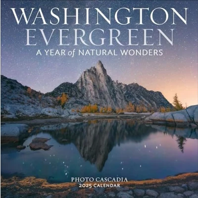 Abbildung von Washington Evergreen Wall Calendar 2025: A Year of Natural Wonders