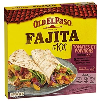 Abbildung von Old El Paso Tomatenpfeffer Fajitas Kit 500g