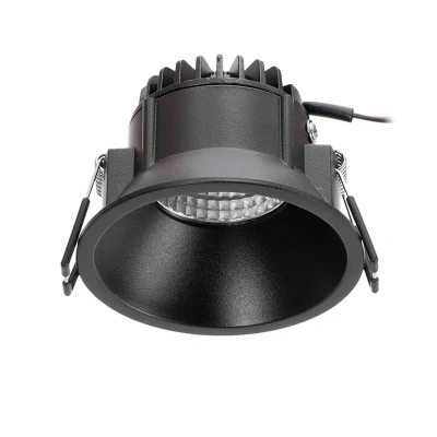Abbildung von Arcchio LED Downlight Niria, schwarz, 3.000K
