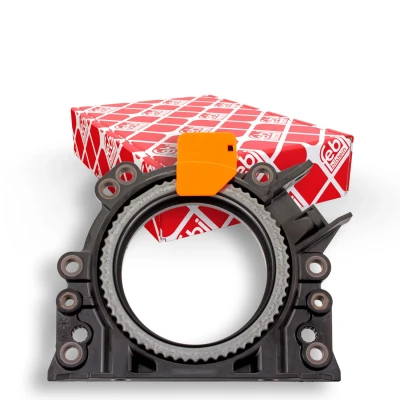 Abbildung von FEBI BILSTEIN 31447 Kurbelwellendichtring mit Flansch getriebeseitig PTFE (Polytetrafluorethylen) VOLKSWAGEN: Golf 5 Schrägheck, Plus / Crossgolf