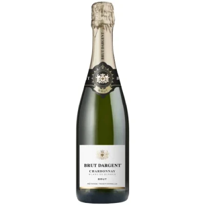Abbildung von Brut Dargent Chardonnay Sekt Brut, Qualitativ hochwertiger trocken aus Frankreich, Methode Traditionnelle (1 x 0.75 L)