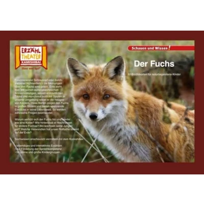 Abbildung von Der Fuchs / Kamishibai Bildkarten: 10 Fotobildkarten für das Erzähltheater