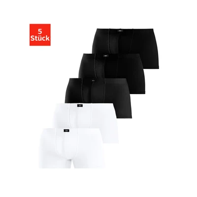 Abbildung von H.I.S 5 STÃ¼CK Panties, Herren, Größe: XS, Schwarz/ weiã