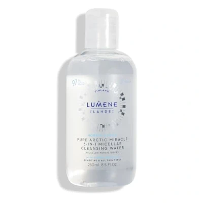 Abbildung von LUMENE Nordic Hydra [LÄHDE] Pure Arctic Miracle 3 in 1 Mizellenwasser, Sanftes und Effektives Reinigungswasser, Parfümfrei &amp; Vegan 250 ml
