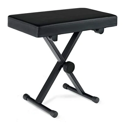 Abbildung von Classic Cantabile Keyboardbank KB 01L Junior für Kinder, 3 Fach höhenverstellbar, zusammenlegbar
