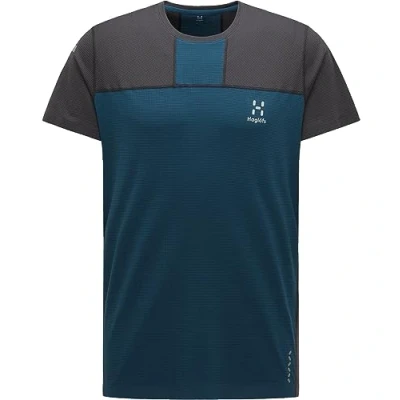 Abbildung von Haglöfs 605224_4QN L.I.M Strive Tee Men T Shirt Herren Dark Ocean/Magnetite Größe S