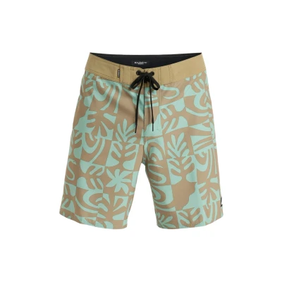 Abbildung von Quiksilver Surfsilk Boardshorts Straight Leg 18 Herren Grün 32