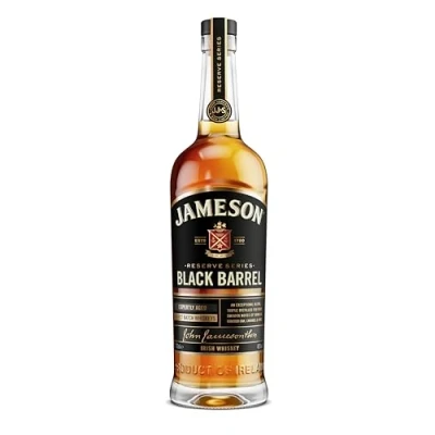 Abbildung von Jameson Black Barrel Irish Whiskey Blended mit Single Pot Still und seltenem Grain 1 x 0,7 l