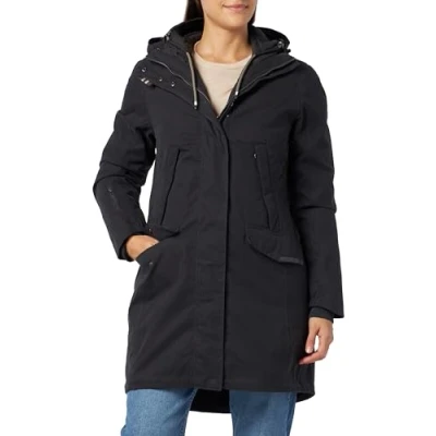 Abbildung von camel active 2IN1TEXXXACTIVE Funktions MIT Gesteppter Innen Wintermantel, Damen, Größe: 34, Black