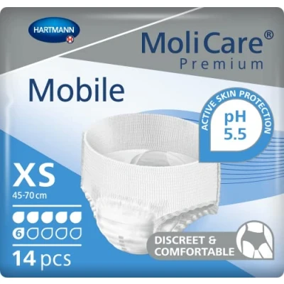 Abbildung von Molicare Premium Mobile 6 Tropfen Größe xs