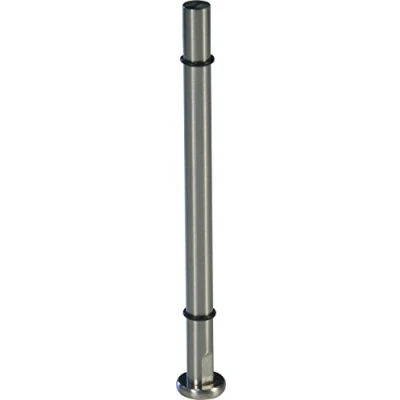 Abbildung von ib style 2X Desginhalterung Stick 13 cm Größe: M Clips/Regalhalter/Regalträger aus Metall für Wandregale mit Holz Glas und Kunststoffböden