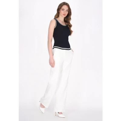 Abbildung von Dreimaster Top, Damen, Größe: 36, Navy