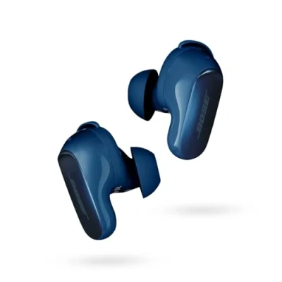 Abbildung von Bose QuietComfort Ultra Earbuds mit 3 Modi wireless Kopfhörer (Active Noise Cancelling (ANC), Freisprechfunktion, Hi Res, True Wireless, integrierte Steuerung für Anrufe und Musik, Bluetooth, hoher Tragekomfort dem Fit Kit, Personalisierung)