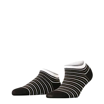 Abbildung von Falke Stripe Shimmer Casual Socken, Damen, Größe: 39 42, Black