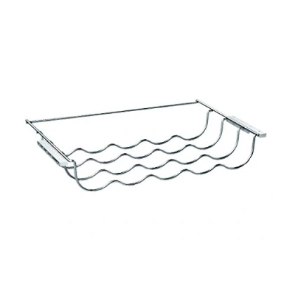 Abbildung von Siemens KS10Z020 / Flaschenablage für aufgelistete EINBAU Kühlgeräte von Siemens/bis zu 5 Flaschen 28,7 x 47,8 7,7 cm (L B H) lebensmittelecht/chrom