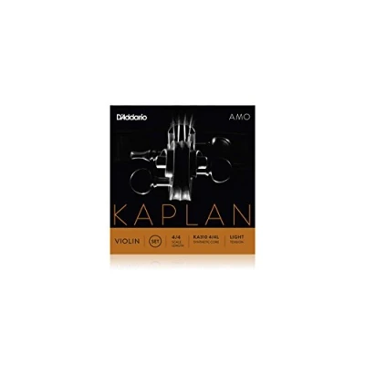 Abbildung von D&#039;Addario Kaplan Amo Violinsaiten Vollständiger Satz KA310 4/4L 4/4 Skala, Leichte Spannung