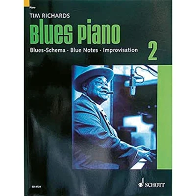 Abbildung von Blues Piano Bd. 2. Schema, Blue Notes, Improvisationen