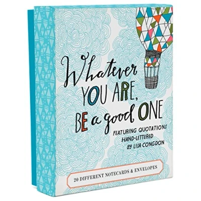 Abbildung von Chronicle Books Whatever You Are, Be a Good One Notes: 20 Different Notecards &amp; Envelopes