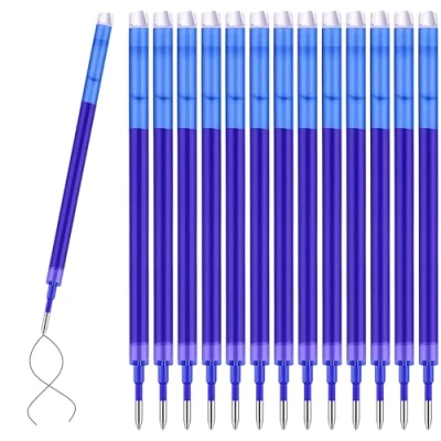 Abbildung von Collazoey 14 Stk Set Ersatzmine 0,7mm,Kompatibel mit PIlot Frixion，blau，Tintenroller Radierbar，thermosensitive Tinte, Gute Preis/Leistung，austauschbare Mine
