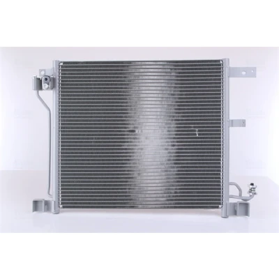Abbildung von NISSENS 940338 Klimakondensator ohne Trockner Aluminium 487 R 134a NISSAN: Juke