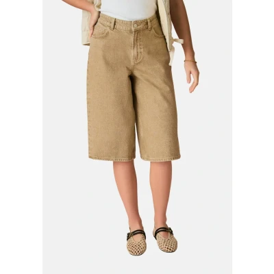Abbildung von Next Jeans Shorts, Damen, Größe: 38, Beige