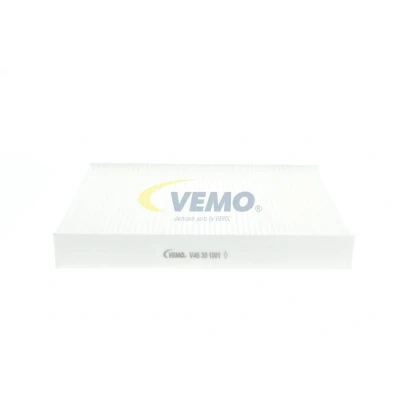 Abbildung von VEMO Original Quality V46 30 1001 Innenraumfilter Filtereinsatz, Pollenfilter 229,5 158 29,5 Papier RENAULT: Megane I Grandtour, CLIO 2