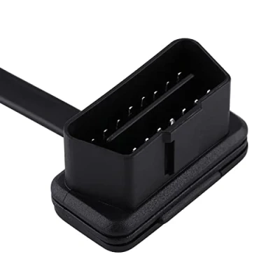 Abbildung von Verlängerungskabel Auto Stecker auf Buchse 2 16 Pin Diagnoseadapter(30cm)