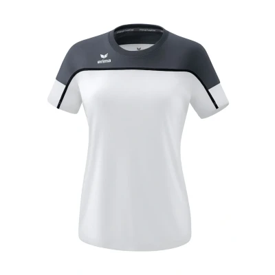 Abbildung von Erima Fussball Teamsport Change BY Sport Tshirt, Damen, Größe: 36, Weiss slate grey schwarz