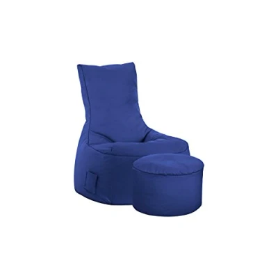 Abbildung von SITTING POINT only by MAGMA Sitzsack Set Scuba Swing + Hocker dunkelblau