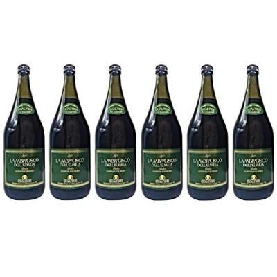 Abbildung von Lambrusco rosso dolce Gualtieri Dell`Emilia IGT (3 X 1,50 L) Vino Frizzante Roter Süßer Perlwein 7,5% Vol. aus Italien