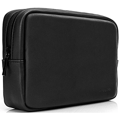 Abbildung von ProCase Zubehör Tasche Organizer Power Bank Hülle, Electronics Travel Gear Organisieren Kabel Management Festplatte Schwarz