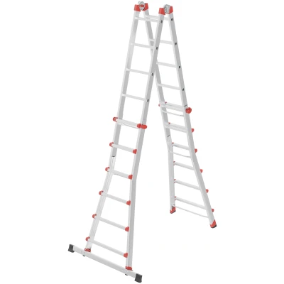 Abbildung von Hailo Aluminium Multifunktionsleiter M80