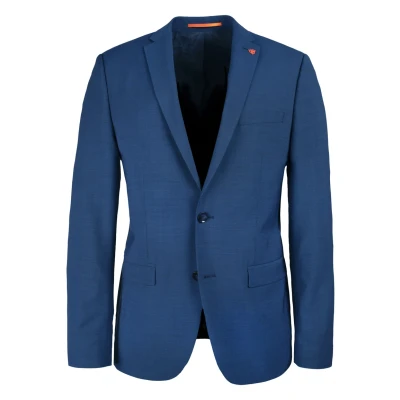 Abbildung von ROY Robson Extra SLIM FIT Anzugsakko, Herren, Größe: 48, Navy