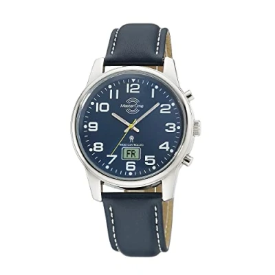 Abbildung von MASTER TIME Funkuhr Super Power, MTGA 10815 31L, Armbanduhr, Quarzuhr, Herrenuhr, Datum, Leuchtzeiger