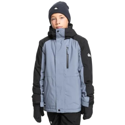 Abbildung von Quiksilver Mission Block Youth Unisex Snowboardjacke für Kinder, Größe: 128, Sna