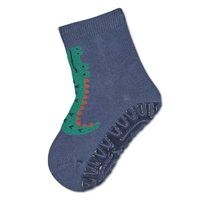 Abbildung von Sterntaler Baby Jungen Fliesen Socken Fli SUN Krokodil Rutsch aus Baumwolle (pflegeleicht) blau, 18