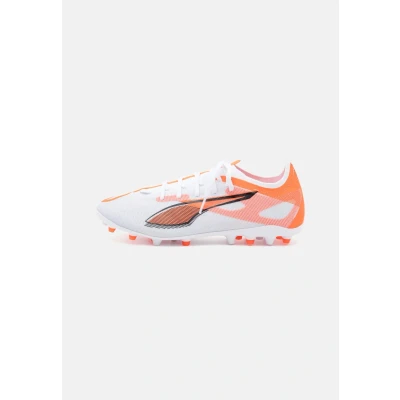 Abbildung von Puma Ultra 5 Match MG Fußballschuh Nocken, Herren, Größe: 40, White/black/glowing red Schuhe