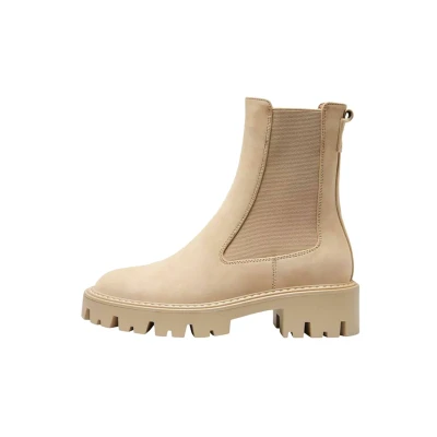 Abbildung von ONLY Shoes Chunky Plateaustiefelette, Damen, Größe: 41, Camel Schuhe
