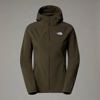 Abbildung von The North Face Nimble Hoodie Windbreaker, Damen, Größe: Small, New taupe green