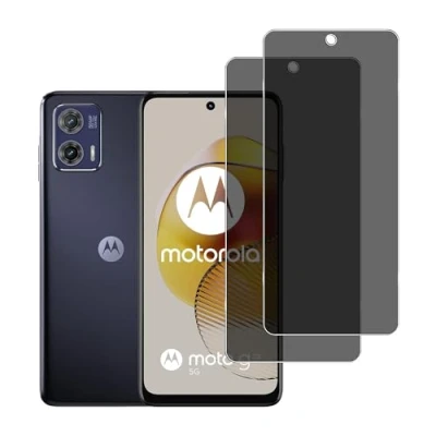 Abbildung von YIFNTANG [2 Stück] Sichtschutzfolie für Motorola Moto G73 5G,Gehärtetes Glas Folie,9H Härte,Anti Kratzen,Anti Spy Privatsphäre Displayschutzfolie 5G