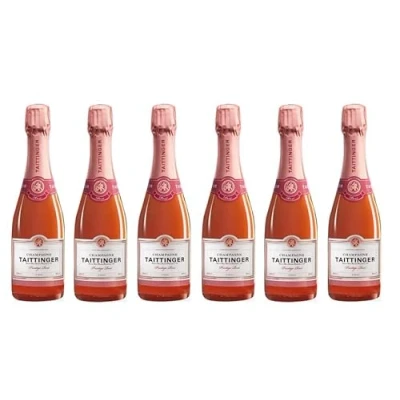 Abbildung von 6x 0,375l Champagne Taittinger brut Prestige Rosé HALBE A.O.P. Frankreich Champagner