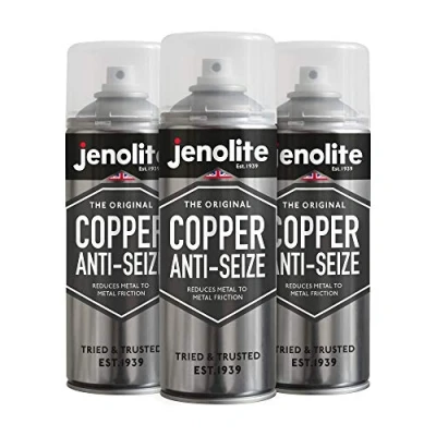 Abbildung von JENOLITE Kupfer Anti Seize 3 x 400ml (sehr temperaturbeständig, schützt vor Korrosion und Anfall, verhindert Bremsenquietschen)