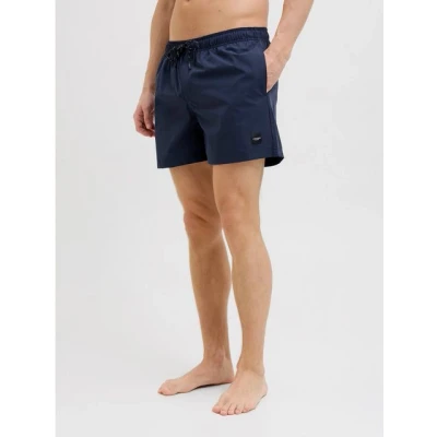 Abbildung von Jack &amp; Jones Solid Badeshorts, Herren, Größe: XXL, Navy blazer