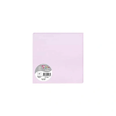 Abbildung von Clairefontaine 1178C Packung (mit 25 Karten Pollen 160 x 160mm) 210g, Lila