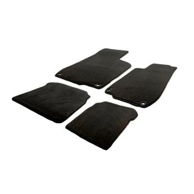 Abbildung von AutoStyle TM HY560V Fußmattensatz Velours vorne und hinten schwarz