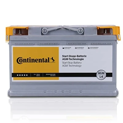 Abbildung von Continental Start Stop 2800012007280 Batterie 12V 80Ah 800A B13 MERCEDES BENZ: C Klasse Limousine, A Klasse, CLA Coupe, BMW: X1, 2 Active Tourer