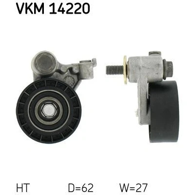 Abbildung von SKF VKM 14220 Spannrolle, Zahnriemen mit Befestigungsmaterial