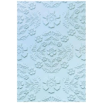 Abbildung von Sizzix Multi Level Textured Impressions by Eileen Hull Floral Damask (666765)