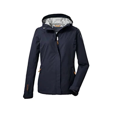Abbildung von Killtec Damen 2 1/2 Lagen Funktionsjacke/Outdoorjacke mit Kapuze, packbar KOS 49 WMN JCKT; dunkelnavy, 38, 39167 000